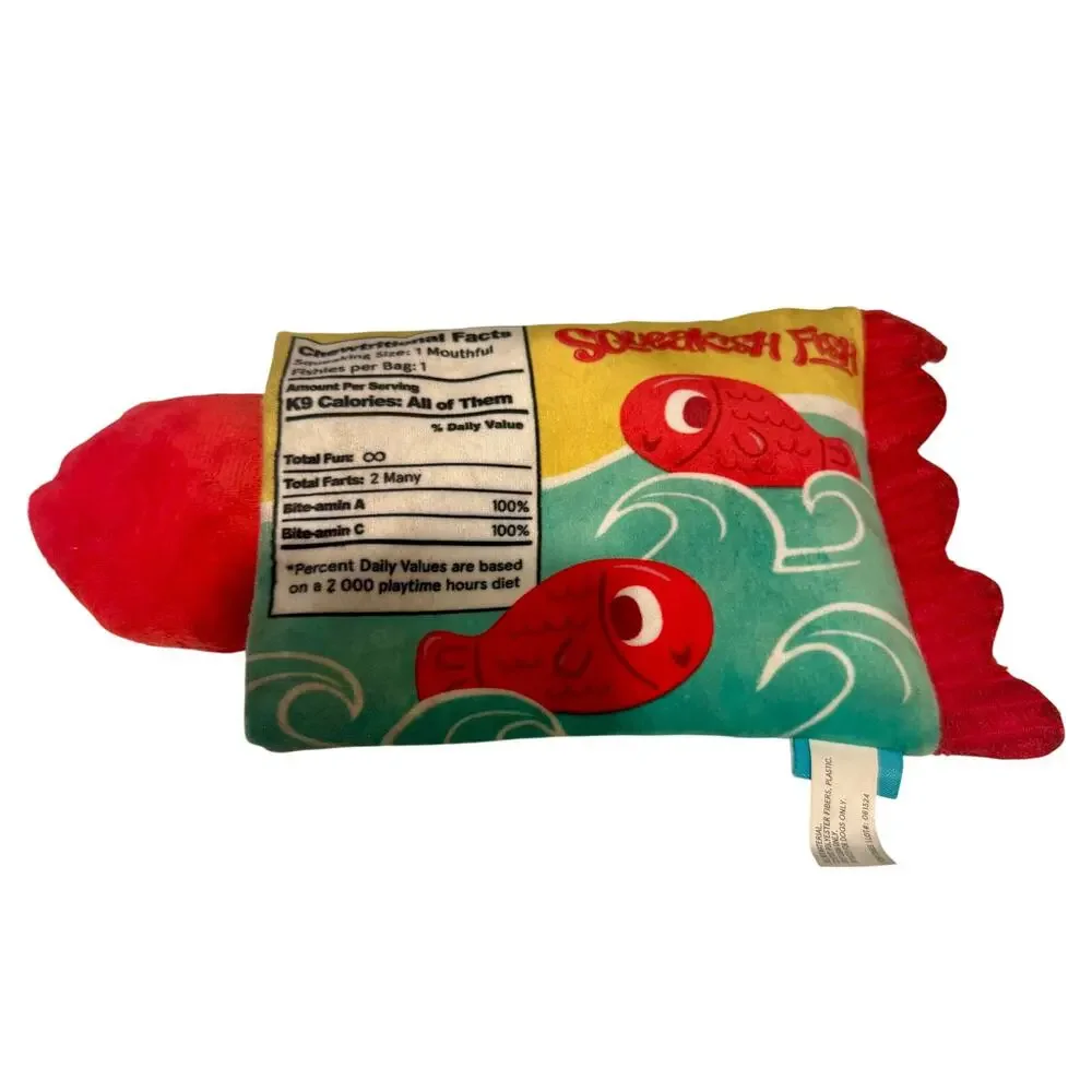 BARK Squeakish Fish Dog Toy